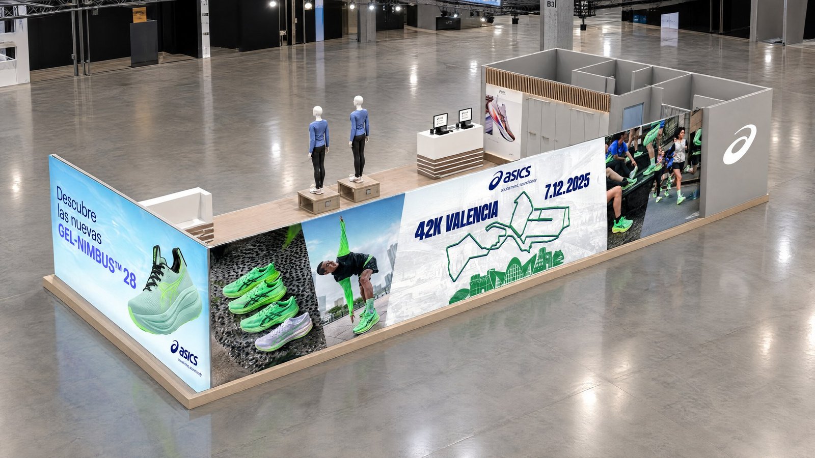 Stand Asics Maratón Valencia